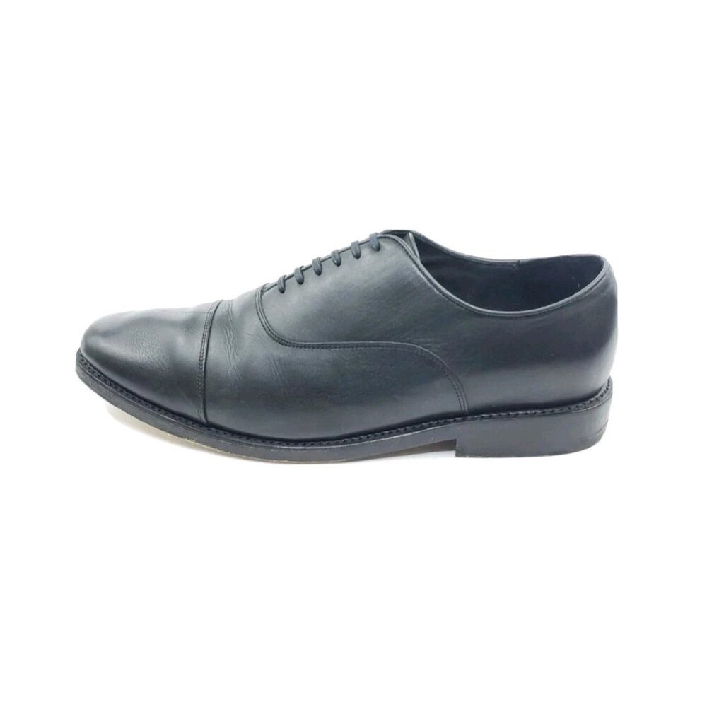 Thursday Boot Co Diplomat Mens Oxford Dress Shoes Black Leather Cap Toe 11.5